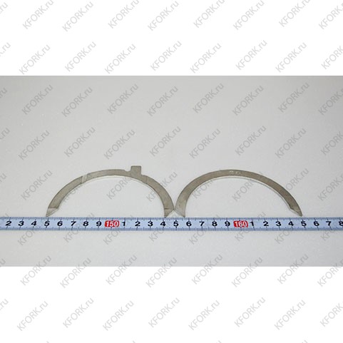 Вкладыши/Bearing Set,Metal,Thrust,Engine A138119 Doosan