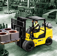 Газовый автопогрузчик Hyundai 35L-7A 3,5 тонны